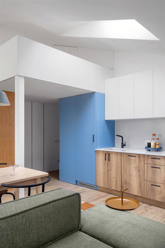 Căn hộ gác mái gây thương nhớ bởi vẻ đẹp hiện đại dù diện tích chỉ vỏn vẹn 30m²-5