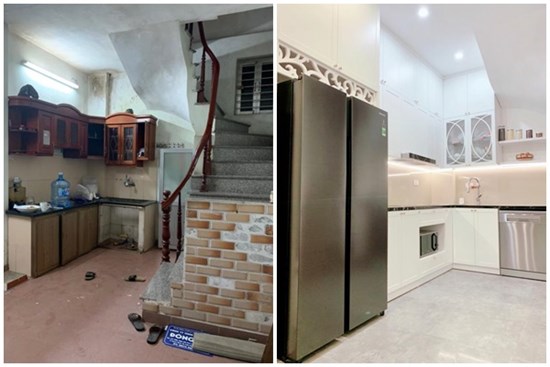 Nhà tầng xuống cấp, ẩm mốc được gia chủ cải tạo từ trong ra ngoài, kết quả 'lột xác' ngỡ ngàng