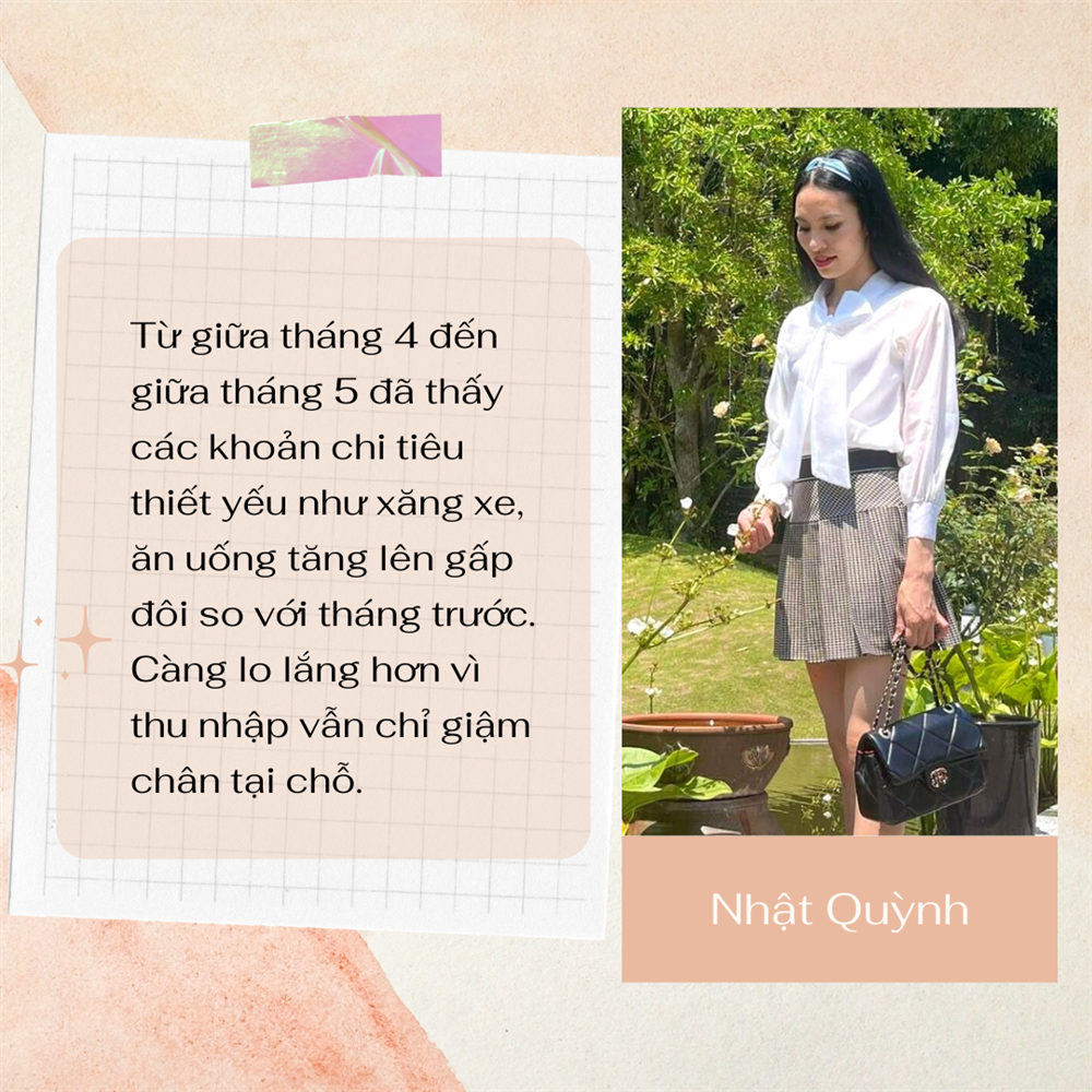 Giá cả leo thang khiến nhiều người chật vật ứng phó, chắt bóp từng đồng-3