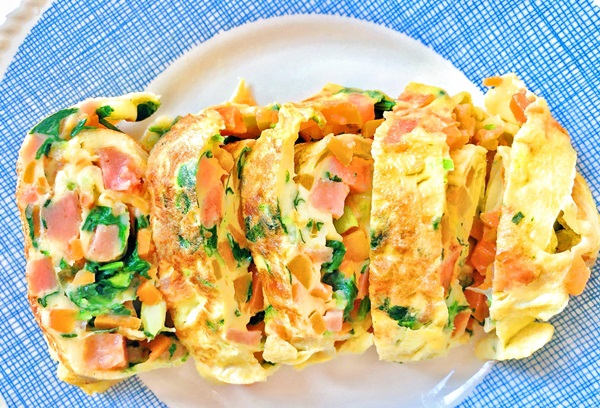 Hướng dẫn cách làm món trứng cuộn cải bó xôi, ăn thơm mềm lại bổ dưỡng, đảm bảo người lớn trẻ nhỏ đều mê-1