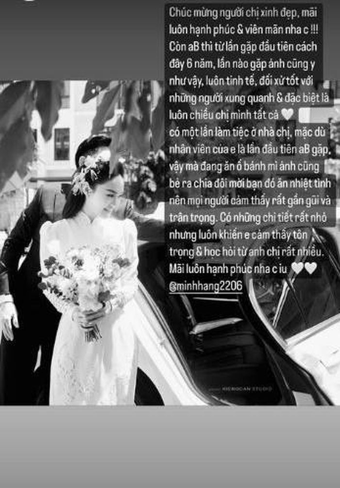 Ông xã Minh Hằng qua lời kể của một người bạn: Rất tinh tế, không ngại chia đôi nửa chiếc bánh mì-3