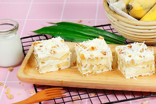 Trời nắng nóng, mẹ đảm học cách làm kem chuối sữa chua với sữa đặc đơn giản tại nhà