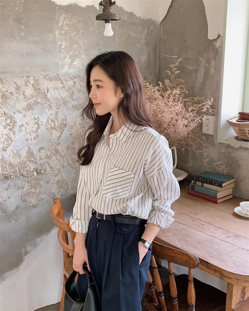 5 kiểu áo sơ mi trẻ trung nhất, nàng ngoài 30 tuổi nên sắm hết-7