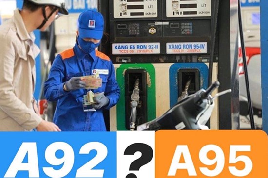 Xăng A92 và xăng A95 nên đổ loại nào là tốt nhất?