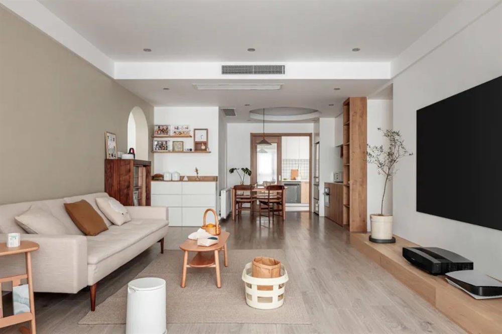 Căn hộ cũ 140m² được cải tạo theo phong cách Nhật Bản với không gian sống ấm cúng như mùa thu-8