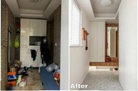 Căn hộ cũ 140m² được cải tạo theo phong cách Nhật Bản với không gian sống ấm cúng như mùa thu