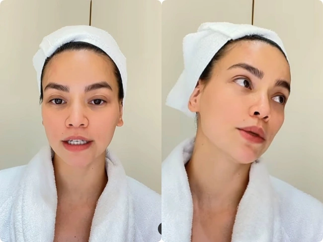 Suốt bao nhiêu năm, Hà Hồ vẫn giữ một thói quen skincare đơn giản-1