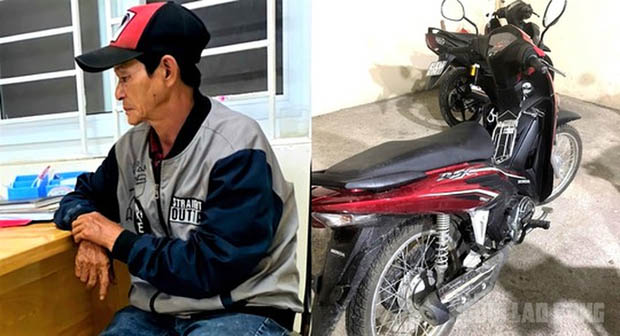 Giả làm người nhà của nạn nhân bị tai nạn giao thông để trộm xe máy-1