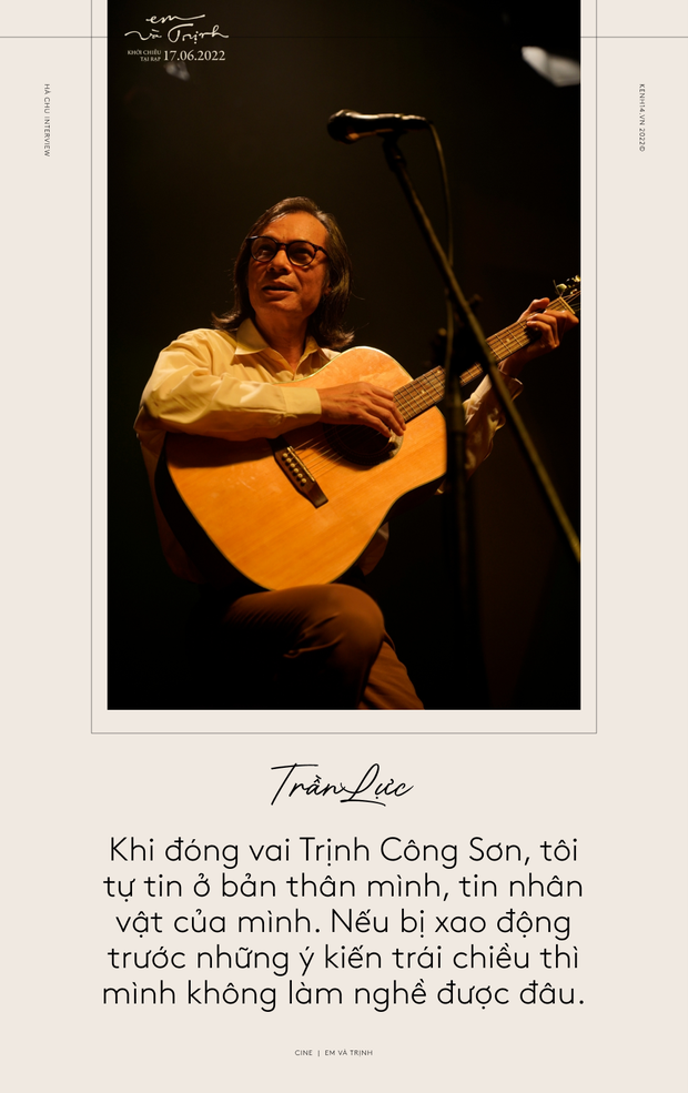 Trần Lực: Vai diễn Trịnh Công Sơn của tôi bị chê cũng là bình thường-1