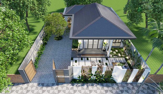 Biệt thự mini hiện đại, đẹp đến say đắm lòng người-6