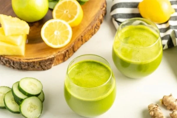 Mỗi ngày một cốc nước ép dưa chuột trộn cùng 2 thứ giúp trắng da, thải mỡ nhanh-4