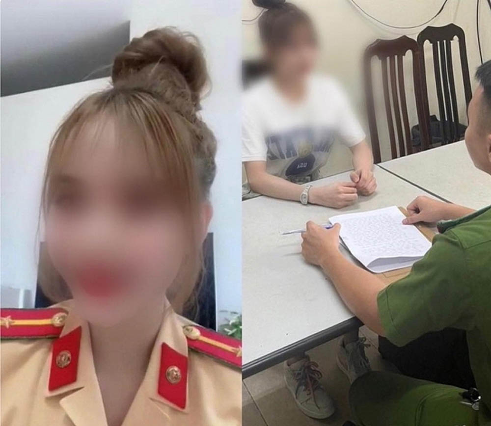 Mặc trang phục CSGT livestream câu like bị xử lý như thế nào?-1