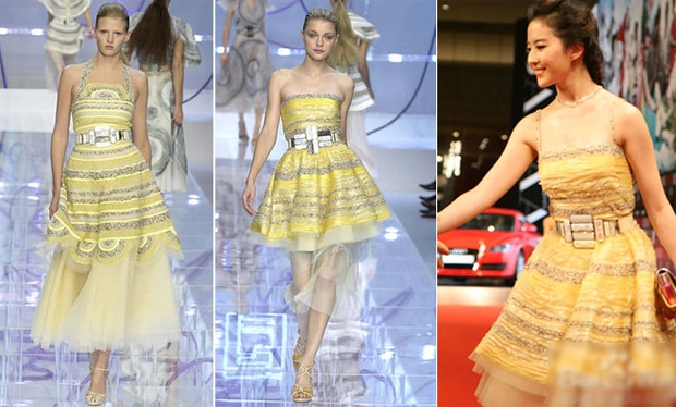 Trước khi trở thành đại sứ Louis Vuitton, Lưu Diệc Phi ăn mặc ra sao mà mang mác Nữ hoàng hàng nhái?-6