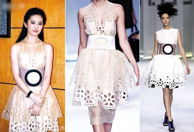 Trước khi trở thành đại sứ Louis Vuitton, Lưu Diệc Phi ăn mặc ra sao mà mang mác Nữ hoàng hàng nhái?-7