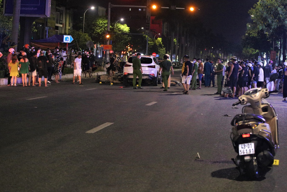 Nóng: Ô tô gây tai nạn liên hoàn, 1 bà bầu bị thương nặng-6