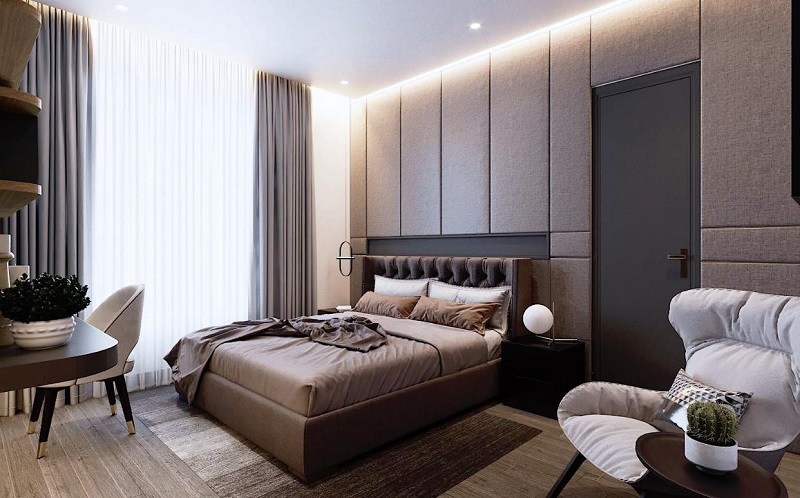 Căn hộ 7 tỷ với tone màu trắng xám hiện đại của Cao Thái Hà, nhiều người sốc khi nhìn vào phòng chứa đồ-7