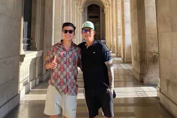 Cầu thủ Quang Hải bị CSGT dừng xe Mercedes vì va chạm ô tô-2