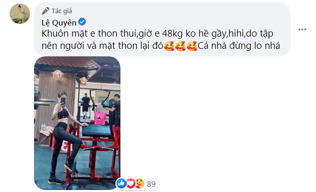 Lệ Quyên gầy đáng báo động: Má hốc, vòng 1 phẳng lì-4