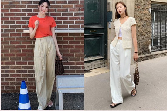 Quần ống rộng mặc với 5 kiểu áo này là sành điệu nhất