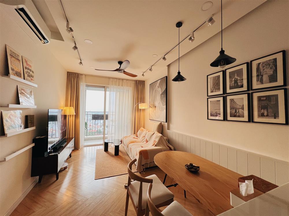 Căn hộ 75 m2 được chủ nhà tự lên ý tưởng thiết kế, tối giản nhưng chill-1