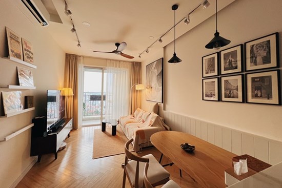 Căn hộ 75 m2 được chủ nhà tự lên ý tưởng thiết kế, tối giản nhưng 