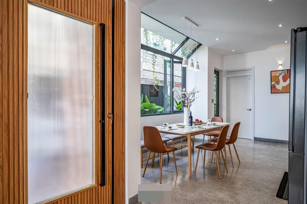 Tổ ấm của gia đình 3 thế hệ với không gian xanh và mảng tường gạch nung hoài cổ-22