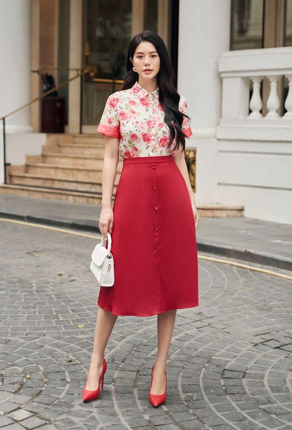 Cách diện đồ che eo to, tôn dáng cho nàng công sở-7