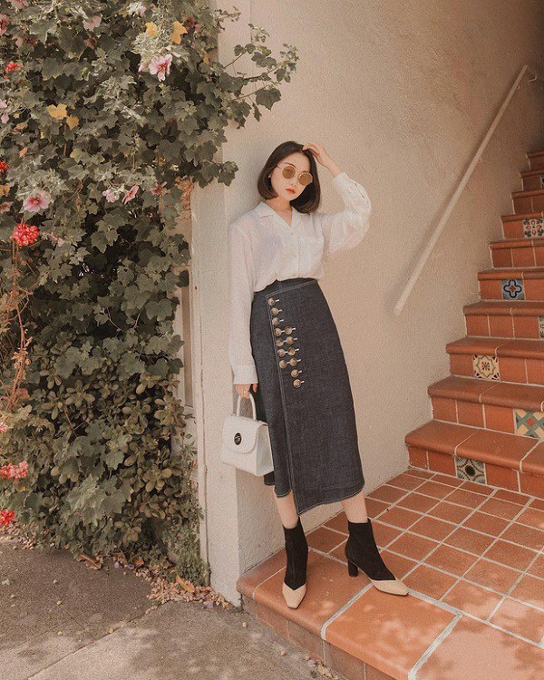 Cách diện đồ che eo to, tôn dáng cho nàng công sở-8