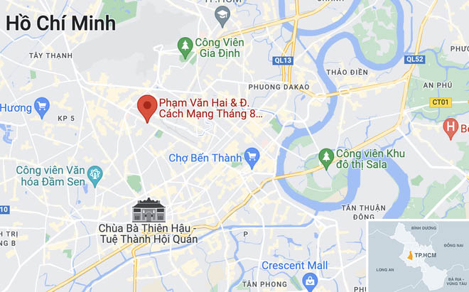 Xe container tông sập tiệm vàng ở TP.HCM-3