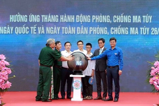 Mít tinh hưởng ứng Tháng hành động phòng, chống ma túy năm 2022