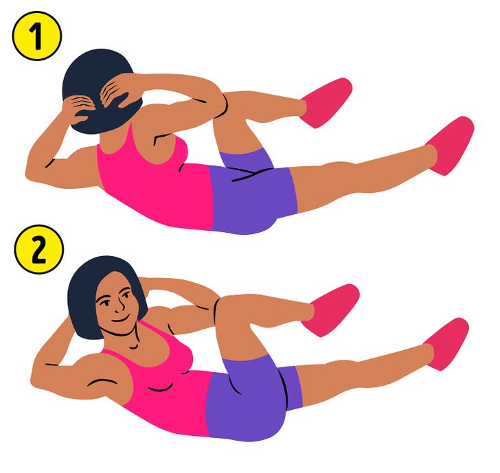 Các bài tập 5 phút giúp giảm mỡ bụng hiệu quả-5