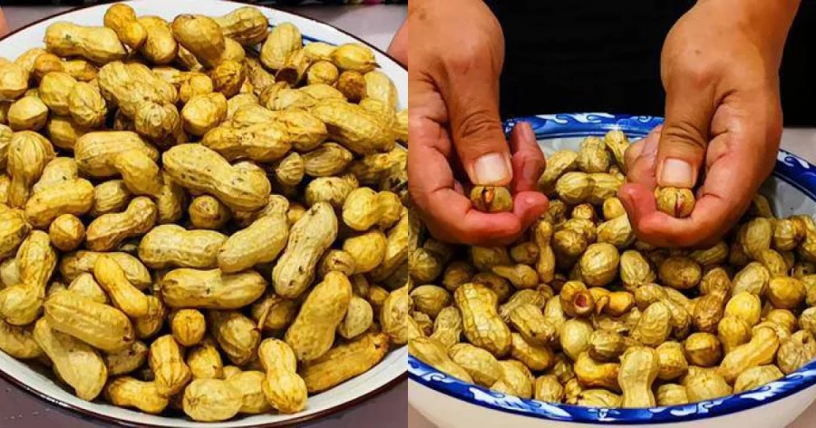 Luộc lạc đừng cho ngay vào nước, làm thêm bước này củ nào cũng thơm bùi, chắc hạt-1