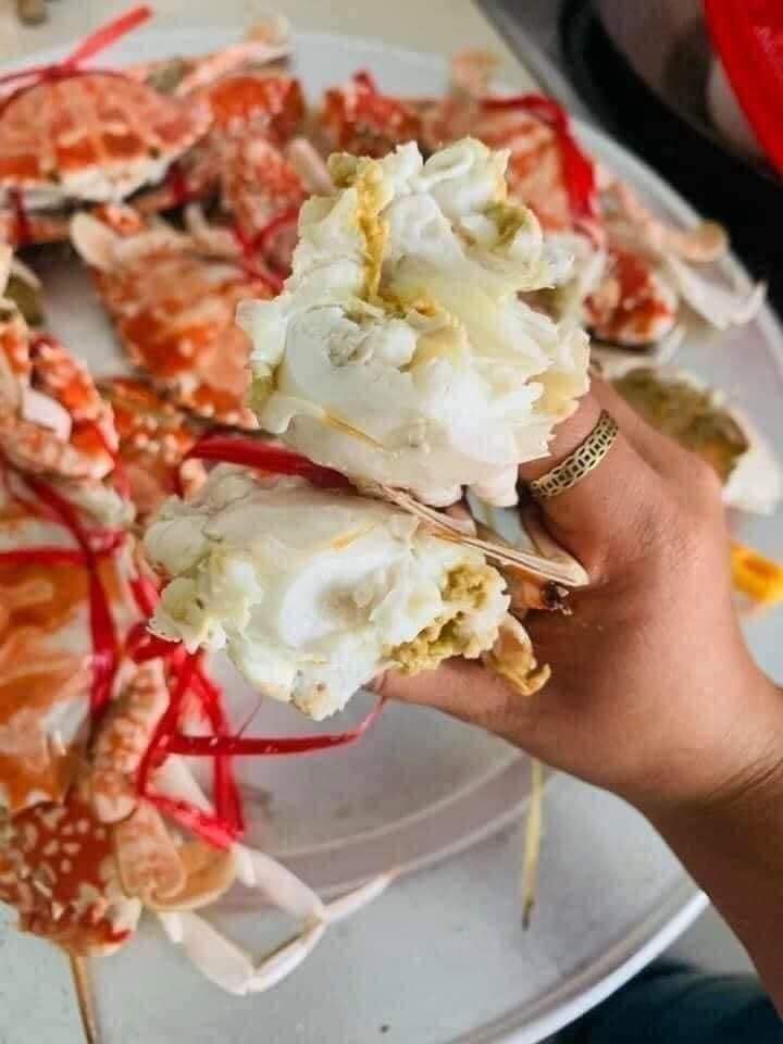 Ghẹ nang đỏ Quảng Ninh ngập chợ với giá chỉ từ 150 nghìn đồng/kg-7