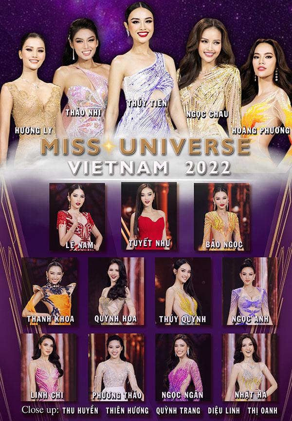 10 ứng viên sáng giá vương miện Hoa hậu Hoàn vũ Việt Nam 2022-1