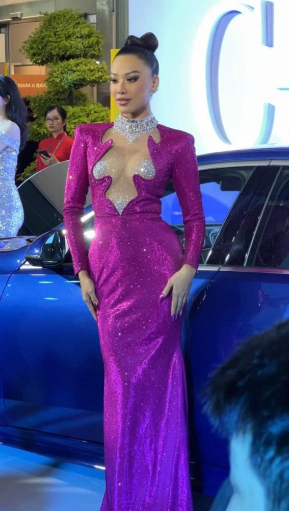 Thảm đỏ Chung kết Hoa hậu Hoàn vũ Việt Nam 2022: HHen Niê kín đáo vẫn đẹp tựa nữ thần, Lâm Khánh Chi phô bày vòng một nhức mắt-10