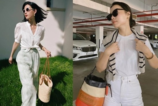 10 set đồ trắng đơn giản mà tuyệt xinh từ các quý cô, đã vậy còn hack dáng cực đỉnh