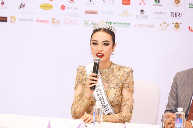 Họp báo đầu tiên của top 3 Hoa hậu Hoàn vũ Việt Nam 2022: Tân Hoa hậu khoe visual ấn tượng, 2 Á hậu tiết lộ loạt thông tin hot!-5