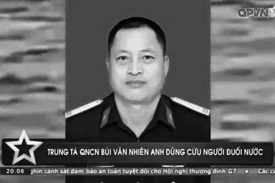 Trung tá quân đội tử vong khi cứu người trên biển Phú Quốc