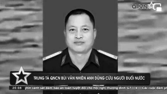 Trung tá quân đội tử vong khi cứu người trên biển Phú Quốc-1