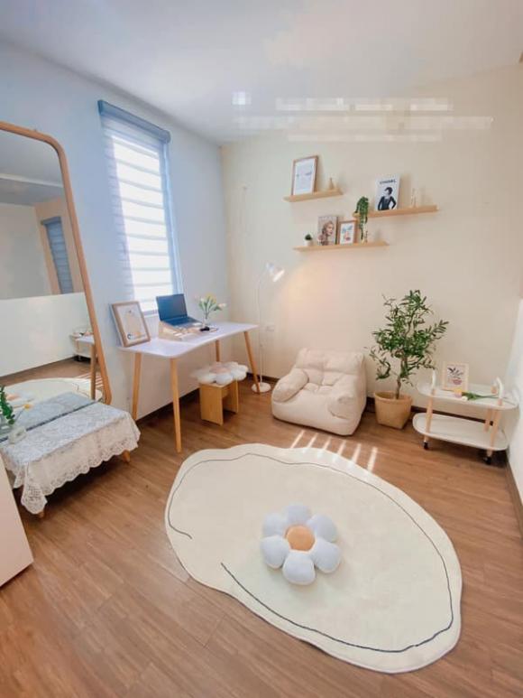 Vợ chồng mới cưới cải tạo căn gác xép nhỏ để làm tổ ấm, không gian sau khi hoàn thiện xinh sang khỏi bàn-6