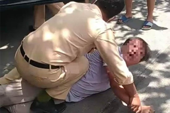 Xác định tài xế chỉ tay vào mặt CSGT thách thức sau tai nạn giao thông