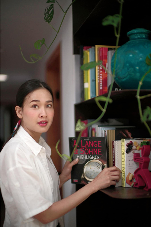 Không chỉ sen, vườn nhà Dương Mỹ Linh ở Mỹ ngập sắc hoa-8