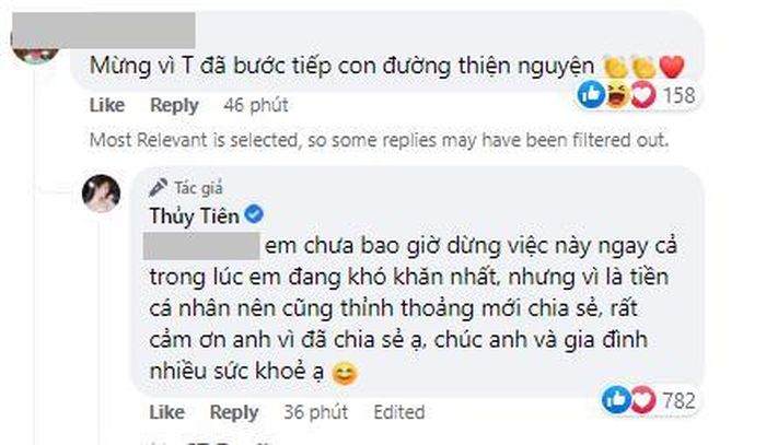 Tròn một năm kể từ ồn ào sao kê, ca sĩ Thủy Tiên tiếp tục bỏ tiền túi để làm từ thiện-3