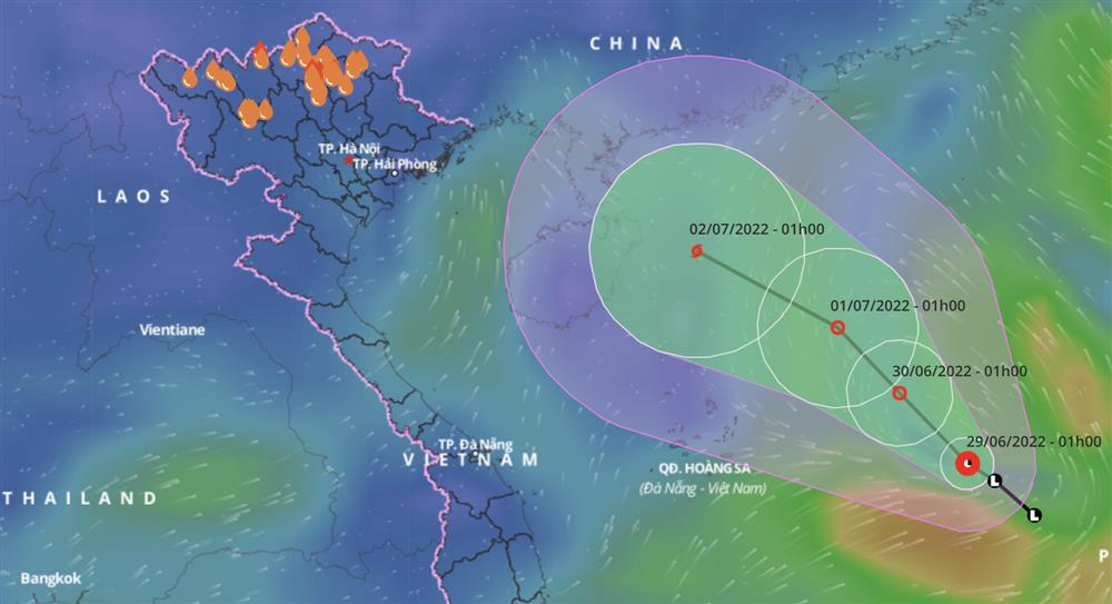 Biển Đông có thể đón bão trong hai ngày tới-2