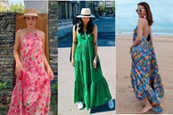 12 cách mặc váy maxi đi biển đẹp mãn nhãn của sao Việt