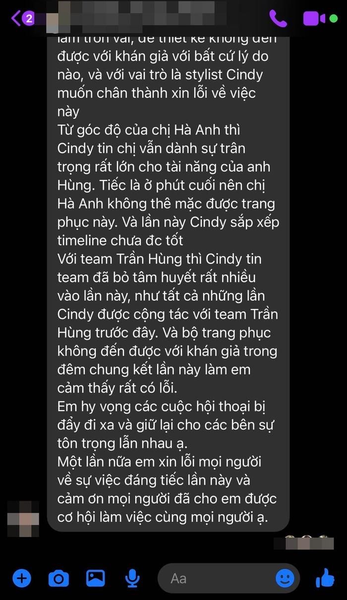 Phía Hà Anh lên tiếng về ồn ào bị tố thiếu chuyên nghiệp-9