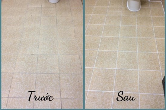 Cách làm sạch nền nhà vệ sinh đơn giản, chỉ 15 phút sạch bong, sáng bóng