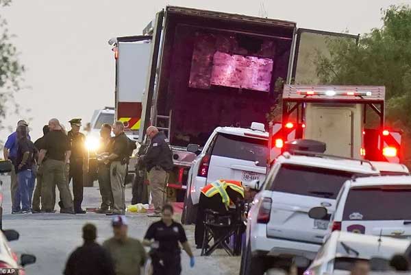 Số người tử vong trong xe tải tại Mỹ tăng lên 53, tài xế đóng giả nạn nhân trước khi bị bắt giữ-2