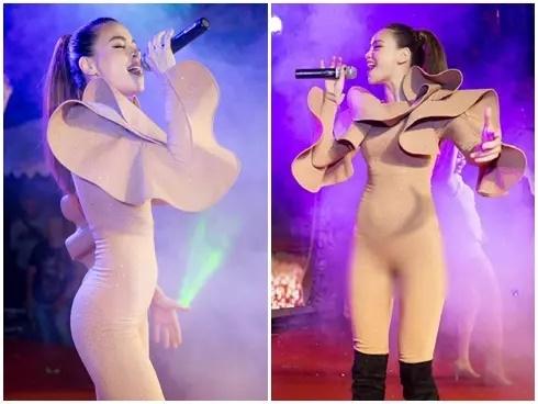 Hồ Ngọc Hà mặc jumpsuit khoét hiểm vùng nhạy cảm gây thót tim-7