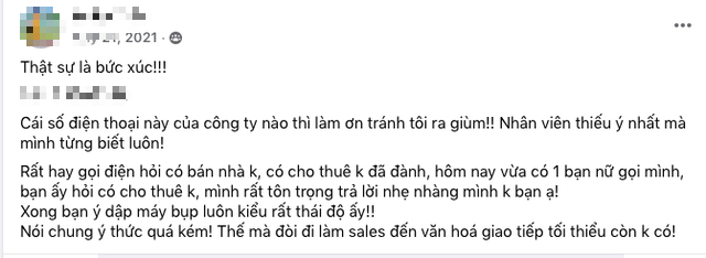 Điên đầu, trầm cảm với hàng chục cuộc gọi mỗi ngày của môi giới, nhà bán 5 năm vẫn còn bị hỏi có bán, cho thuê không”-1